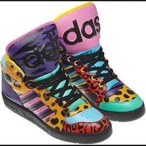 ADIDAS Jeremy Scott JS Instinct Hi Basketball Sneaker US Men’s 8